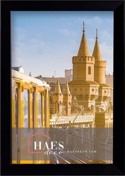 HAES DECO - Fotolijst Berlin zwart voor foto formaat 10x15 - SP12115