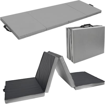 Turnmat Kinderen - Airtrack - Grijs
