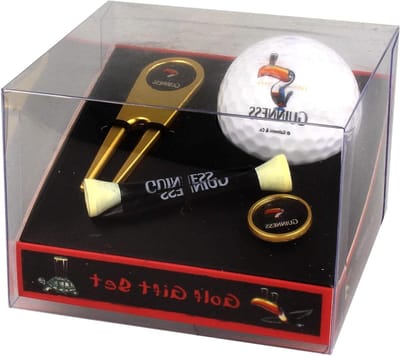 Golf Cadeauset - Golf Accessoires - Golfen - Toucan Design - 110 g - Wit