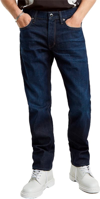 G-STAR Mosa Straight Heren Jeans - worn in hourglass
