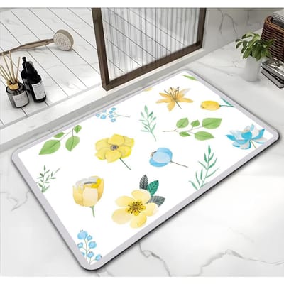 Diatomeeënaarde Mat Badkamer Absorberende Voetmat Vuilafstotend Antislip Absorberende Toiletdeurmat Tapijt Toiletmat 40 * 60cm