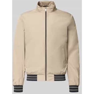 Blouson met opstaande kraag en ritssluiting