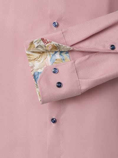 Rood Venti Overhemd Kent Boord Met Motief Modern Fit - XL