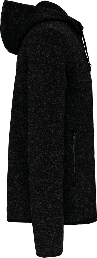 PROACT® Heather damesvest met capuchon PA366 - Dark Grey Melange - XL