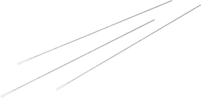 Wattenstaafjes aluminium steel - Reinigingsstaafjes - Precisie reiniging - Stabiele steel - 150 mm lang - Wit