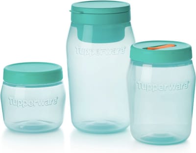 Tupperware Jar set van 3