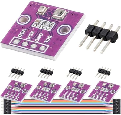 Sensor Module - Druksensor Temperatuur - Data Metingen - Drie Functies - 5 Stuks - Groen