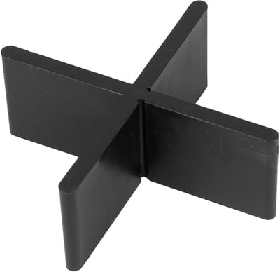 Wovar Tegelkruisjes zwart 3 mm | zak 100 stuks