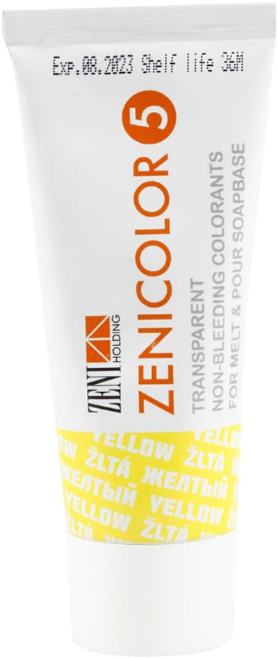 Zeepverf, geel, 30 gr/ 1 doos