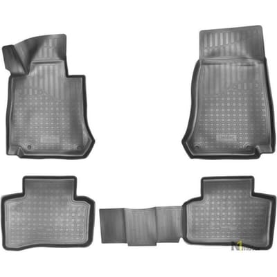NORM Liners | Tapis De Sol En Caoutchouc TPE Toutes Saisones Pour Mercedes GLC X253 / C253 2016-2022 noir