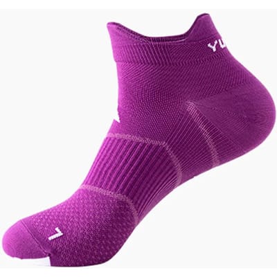 Korte hardloopnylonsokken voor heren Vierseizoenen Ademend Antislip Marathon Fietsen Sportsokken blue