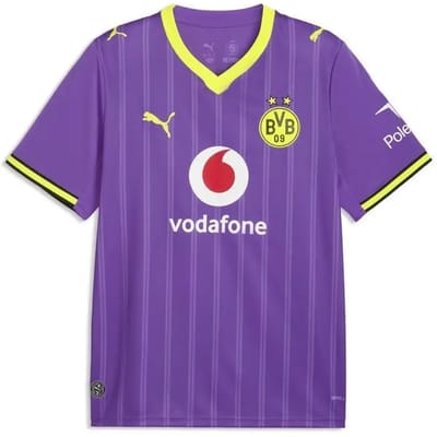 Puma Bvb Borussia Dortmund 26/27 Replica Derde T-shirt Met Korte Mouwen Paars L Man