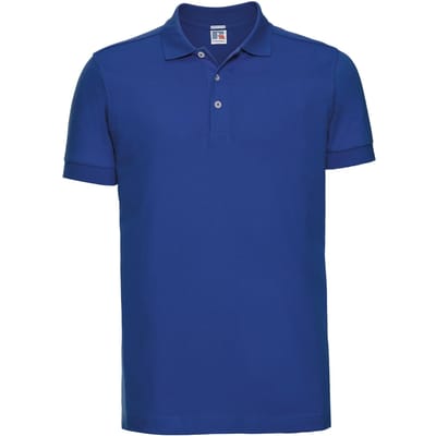 Russell Heren Rekken Korte Mouw Poloshirt (Helder Koninklijk)