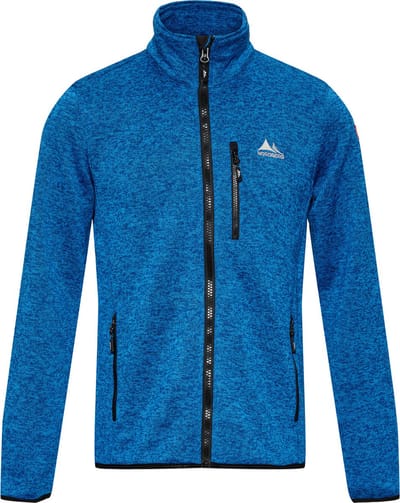 Nordberg Frank Fleece Vest - Heren - Blauw melange - Maat 4XL