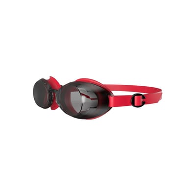 Speedo Unisex Jet 2.0 zwembril voor volwassenen (Rood/Zwart/Rook)