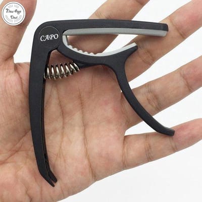 Capo - Gitaar capo - Akoestische gitaar - Plug&play - Gitaar spelen - 6 snaren -Snaarinstrument