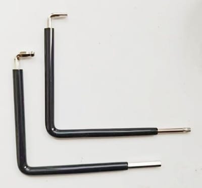 Raam Verstel Tool - Deur Gereedschap - Onderhoud Klussen - Ergonomische Handgreep - 10.2 cm Lengte - Zilver Zwart