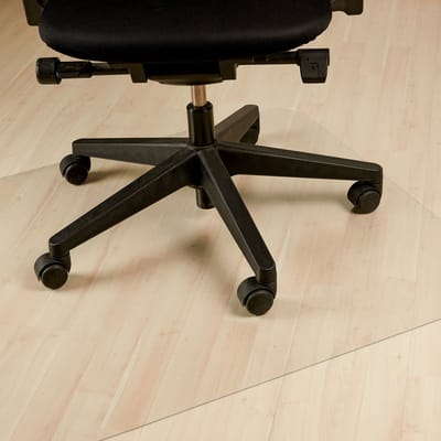 vloerbeschermer bureaustoel - antislip - 120 x 150 cm - bureaustoelmat - transparant