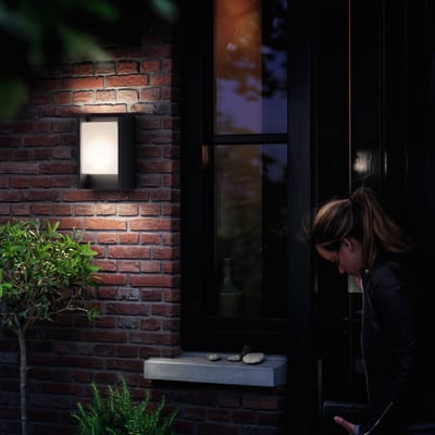Philips LED buiten wandlamp Arbour UE, set van 2, 2.700 K