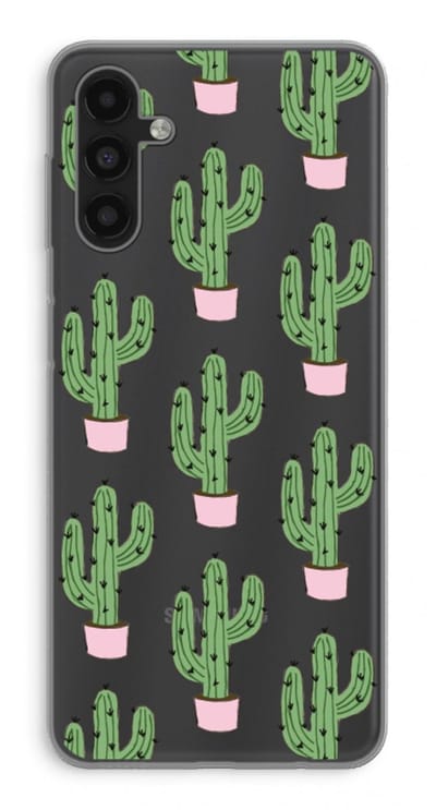 Case Company® - Hoesje geschikt voor Samsung Galaxy A04s hoesje - Cactus Lover - Soft Cover Telefoonhoesje - Bescherming aan alle Kanten en Schermrand