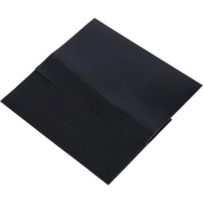 Kit de patchs de réparation en PVC, 3 pièces, accessoires pour radeau gonflable, bateau, canoë, Kayak Black black