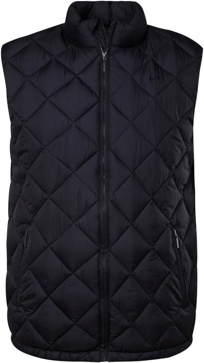 Men Plus - Heren - Doorgestikte bodywarmer opstaande kraag - Navy blauw - Maat L