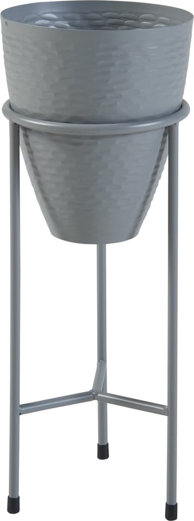 Plantenstandaard Asten 40,5x16 cm grijs [en.casa]