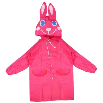 Imperméable Cartoon Une Couleur pour Enfants Style Animal Résistant à l'Eau pour Enfants Imperméable Pliable Vêtements de Pluie Imperméable Poncho de Pluie pour Enfants
