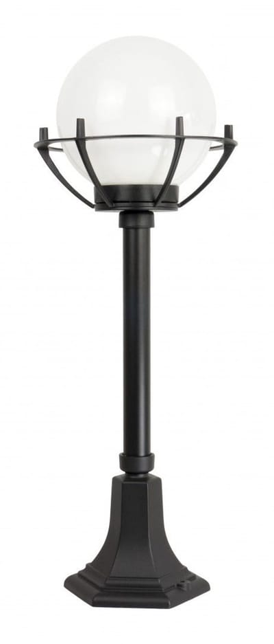 Licht-Erlebnisse - Ninette - Staande lamp - IP43 - E27 - van - Gegoten aluminium kunststof (PMMA) - in - Zwart wit