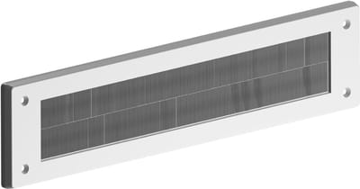 TIM® Brievenbus borstel – brievenbusklep Met Borstelbescherming - brievenbus tochtwering – Wit - 36cm x 8cm x 5cm