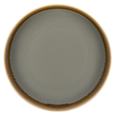 Olympia Kiln ronde coupe borden smoke 230mm (6 stuks)