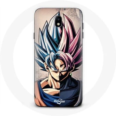 Samsung Galaxy J3 2017 hoesje Manga Dragon Ball Anime Veelkleurig