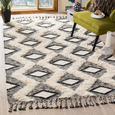 Vloerkleed Globally Verticaal wol | Safavieh
