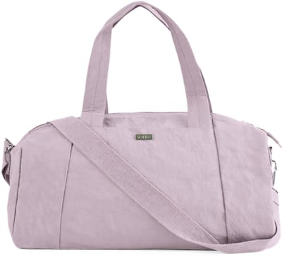 Solier SM05 Shala – Sporttas dames – Lichtgewicht – Ruim hoofdvak – Verstelbare schouderriem – Roze