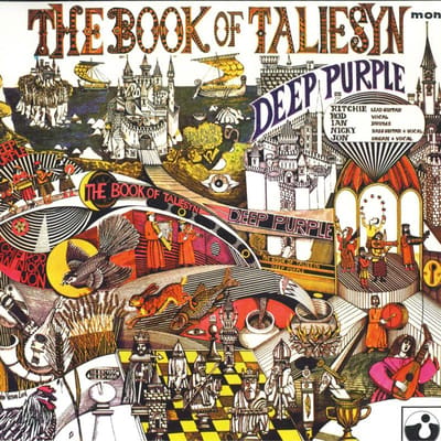 Disque LP DEEP PURPLE - The Book Of Taliesyn HVL751 Harvest 2015 Europe Rock gray