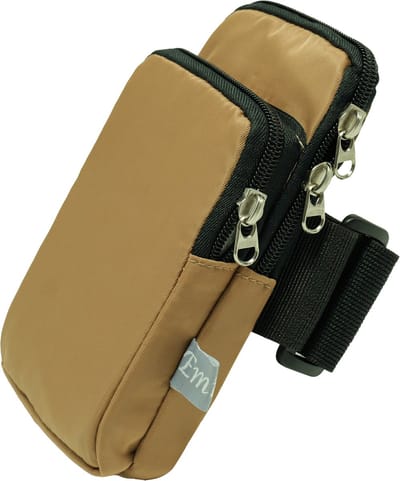 Emilie collection - sportarmband - armband hardlopen - telefoonband sport - beige