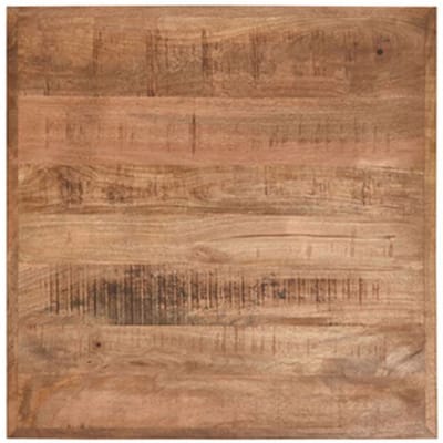 Home67 Tafelblad horeca mangohout 70 x 70 cm