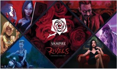 Vampire: The Masquerade - Rivals - Ventrue Clan Playmat - Speelmat