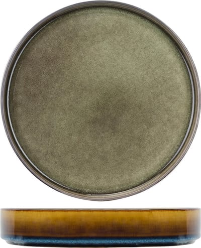 Cosy&Trendy Quintana Green Diep Bord - Ø 23 cm