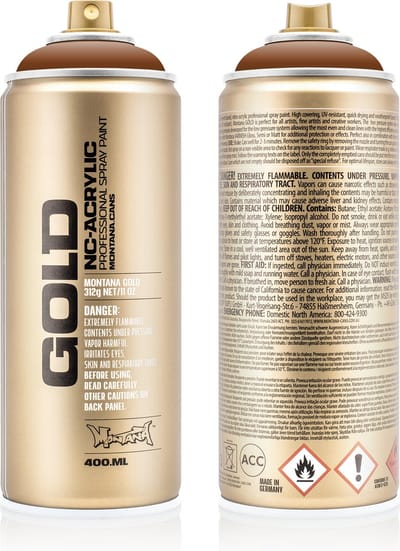 Montana GOLD CL8310 Hazelnut spuitbus 400ml