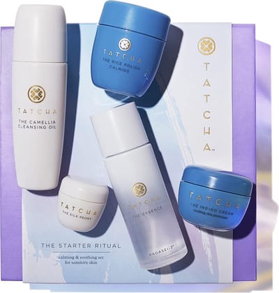 Tatcha The Starter Ritual Set - Nourishing for Sensitive Skin - Skincare Set Routine Gevoelige Huid