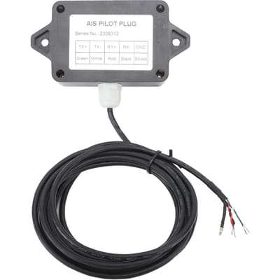 5-pins RS422 AIS Pilootstekker 3 Meter Kabel 38400bps Waterdicht Eenvoudig te Installeren voor Maritiem Gebruik gray