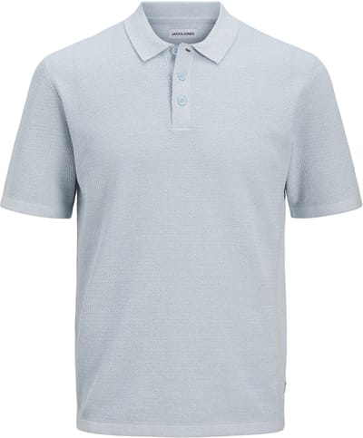 JACK&JONES PLUS - JJEGEORGE KNIT POLO SS SN PLS PLUS - Heren PLUS - Polo's
