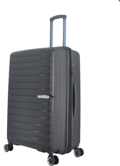 Saxoline Blue Resort Reiskoffer 74 cm – Uitbreidbaar & TSA-slot – Anthraciet - Antraciet / Large