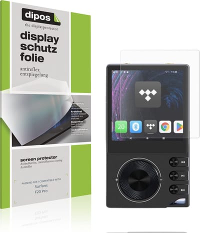 dipos – 4x Matte Beschermfolie geschikt voor Surfans F20 Pro | Krasbestendige & antireflecterende Screenprotector Ultra-Thin
