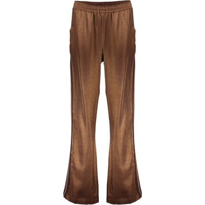 Geisha Pants Tape Bronze Size: XS | Wide-Leg & Flared Pants Outlet | Dames | Bruin