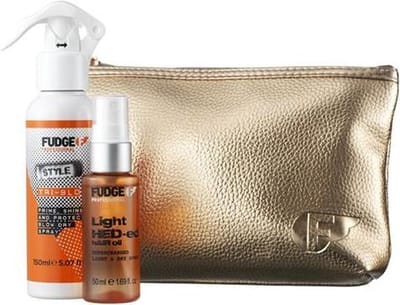 Fudge Professional Blow Out 2 Piece Gift Set: Blow Dry Spray 150ml - Hair Oil 50ml