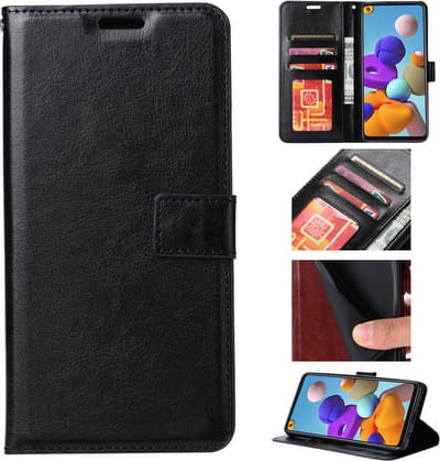Bookcase Geschikt voor: Samsung Galaxy S22 Ultra Zwart - portemonnee hoesje - ZT Accessoires