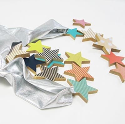 Kiko+ Tanabata Houten Domino Sterren FSC certificatie
