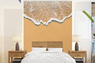 Behang - Fotobehang Strand - Zomer - Zee - Breedte 190 cm x hoogte 260 cm